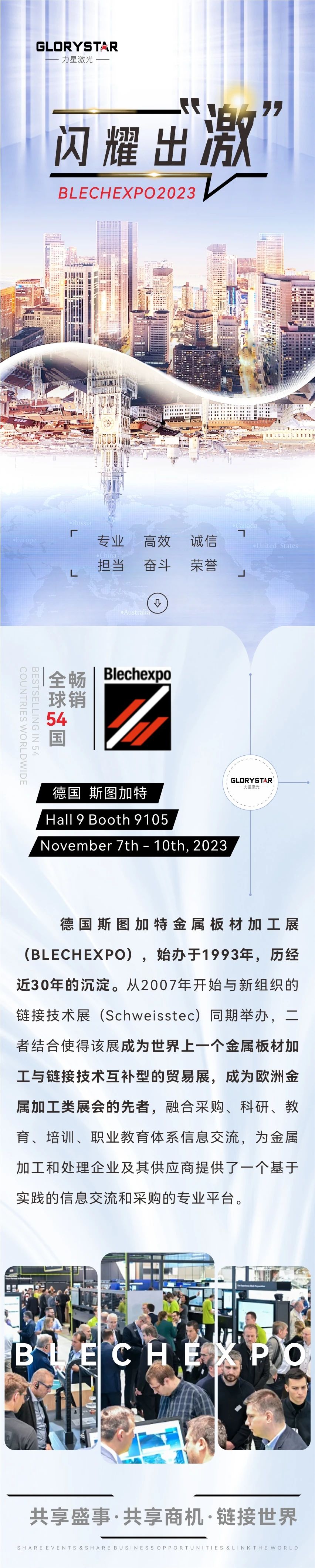 閃耀出“激”！力星激光重磅亮相德國斯圖加特金屬板材加工展！