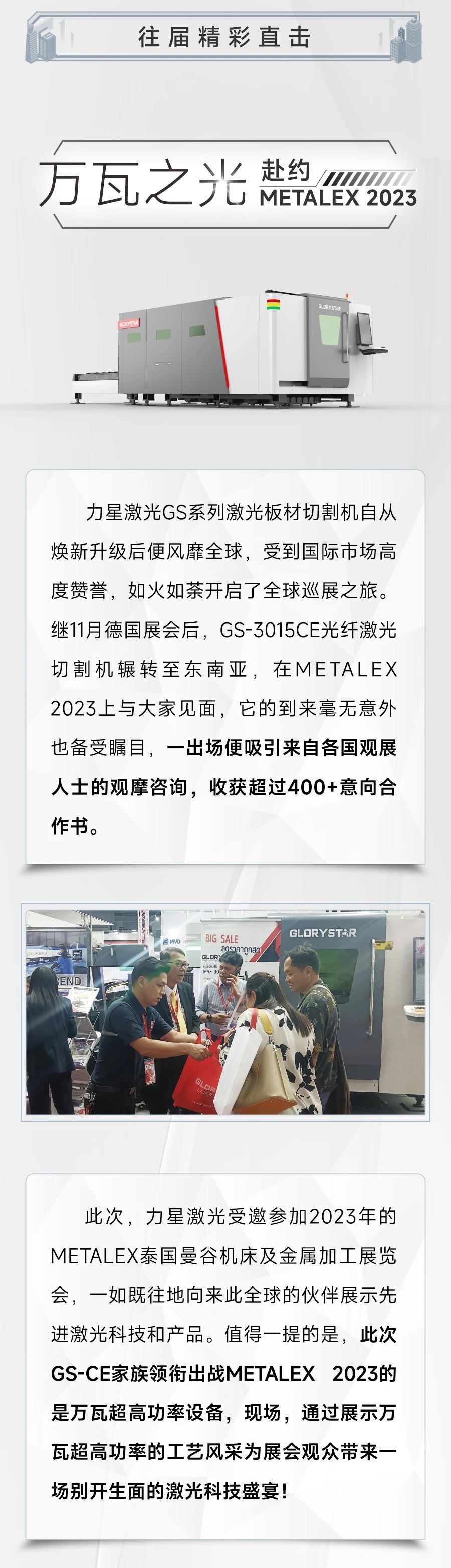2023再出征！力星激光攜萬(wàn)瓦設(shè)備亮相METALEX泰國(guó)曼谷機(jī)床及金屬加工展！