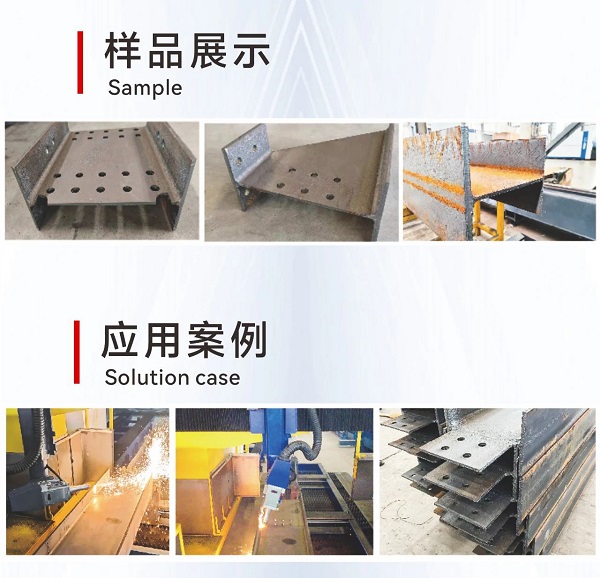 熱辣首展！力星激光型鋼激光二次加工自動(dòng)化線引領(lǐng)智能制造新潮流！