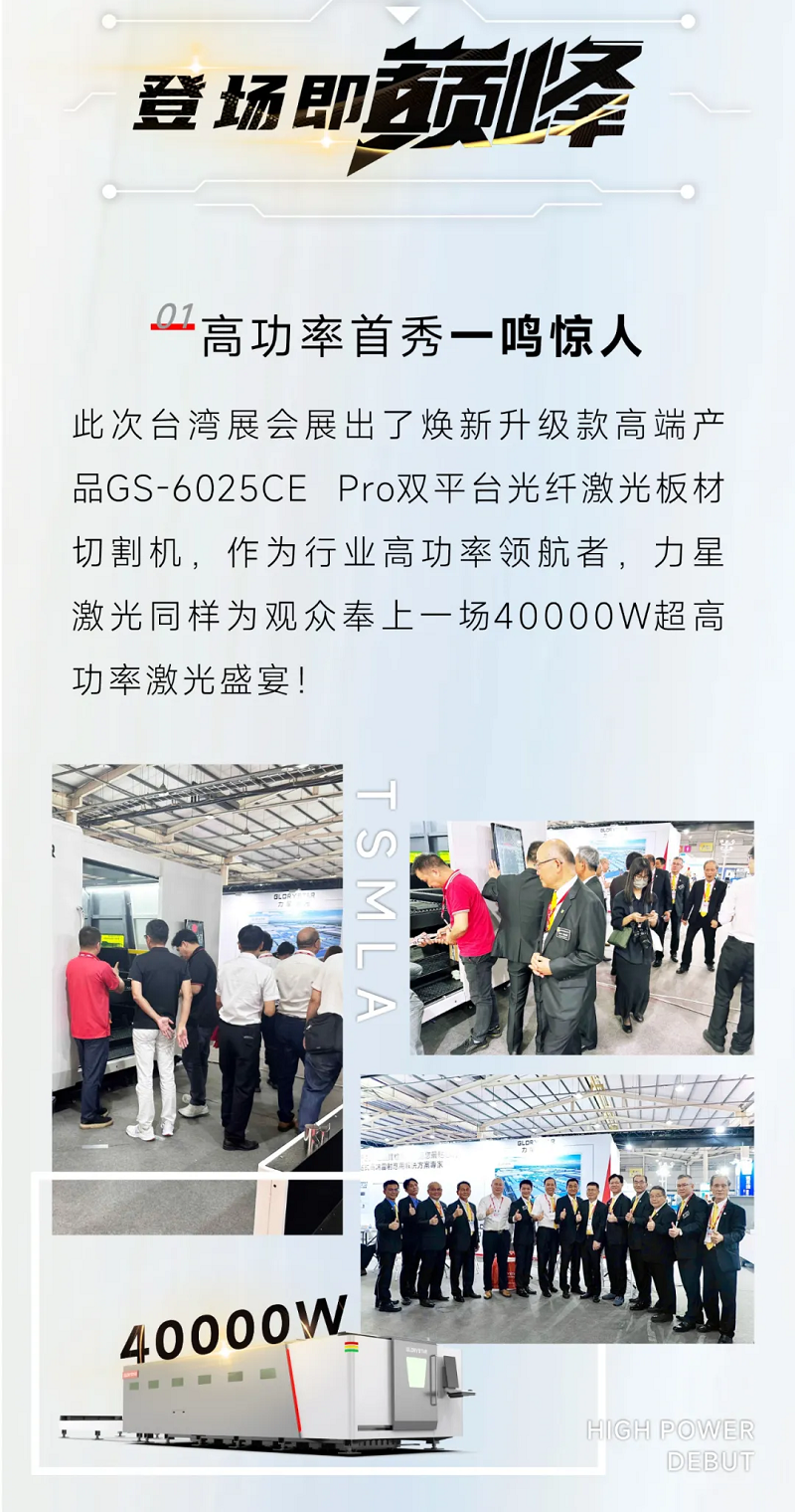 跨越海峽亮相臺(tái)灣展，力星激光高功率實(shí)力“搶鏡”！