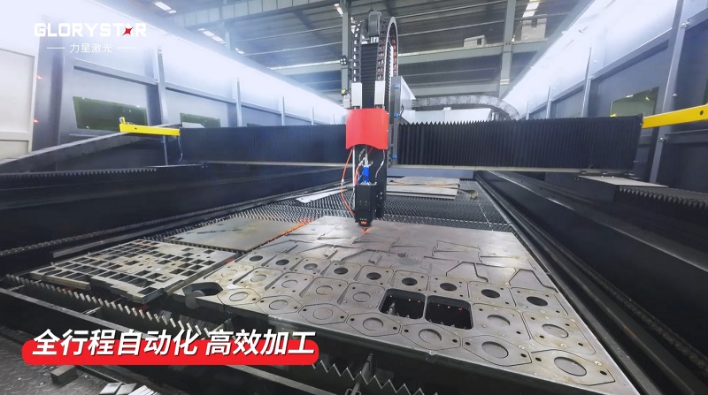 力星6025激光切割機(jī)助力高效生產(chǎn)，金屬板材批量穩(wěn)定切割