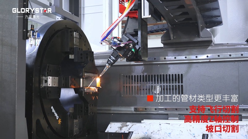 力星激光三卡盤重型管材切割機(jī)：精準(zhǔn)高效，突破極限！