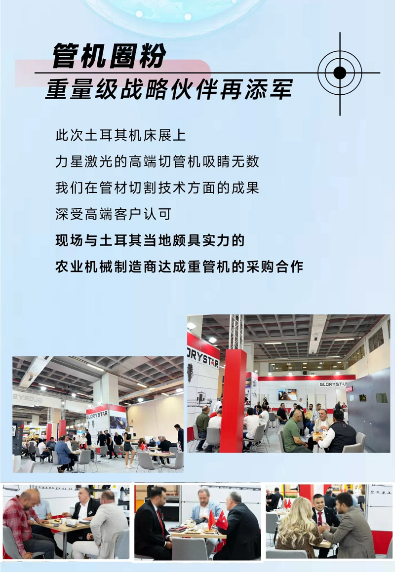 乘風(fēng)海外 完勝歸來！力星激光閃耀土耳其機(jī)床展（Maktek Eurasia2024）！