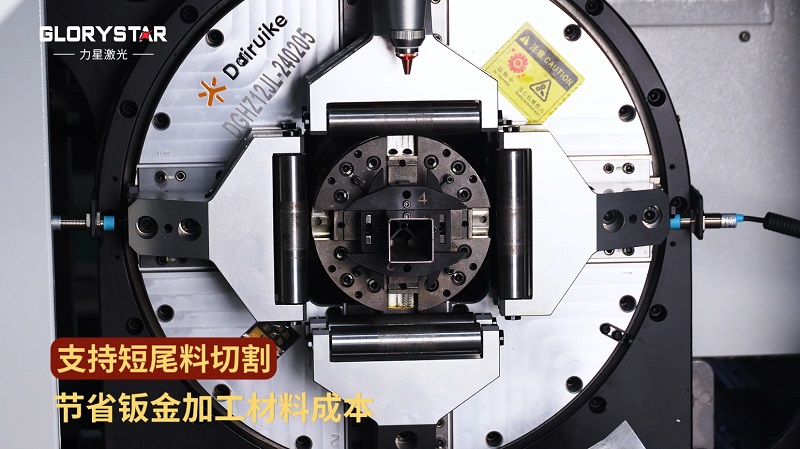 1000W-6000W雙卡盤激光切管機(jī)，高效智能管材加工